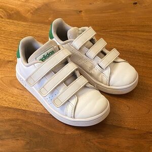 Adidas Yeezy 500 sneakers in Bone White. 
Kids Size 11. Unisex